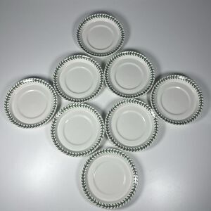 Portmeirion Botanic Garden England 6" Saucer Lot Of 8 Cup Mug Unmarked